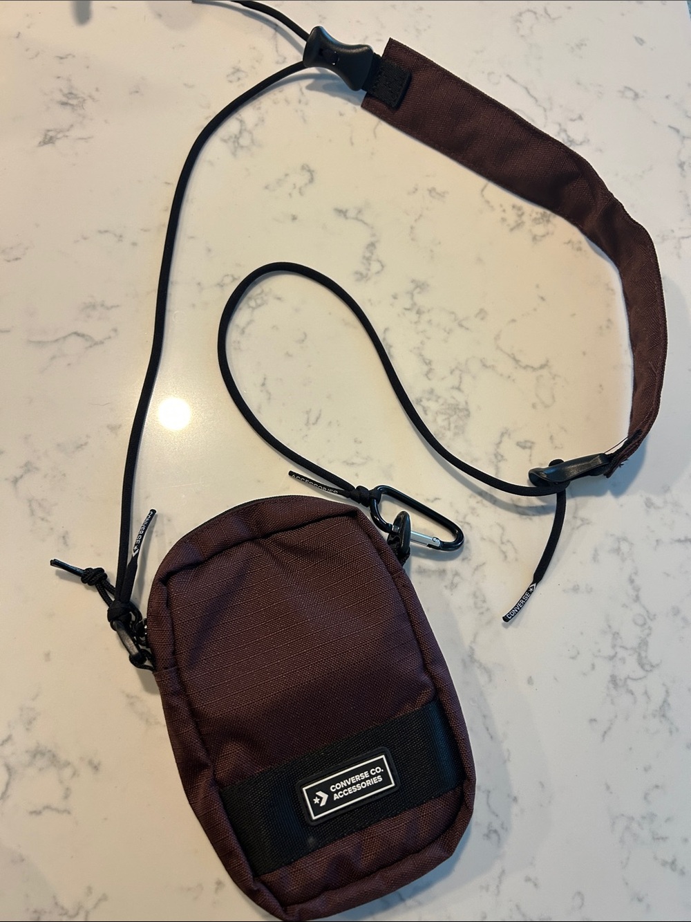 Converse Brown Sling Belt Bag